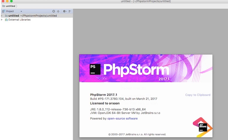 PhpStorm mac