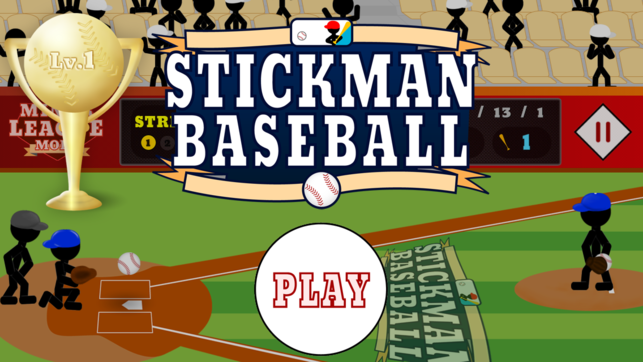 Stickman Baseball iPhone/iPad