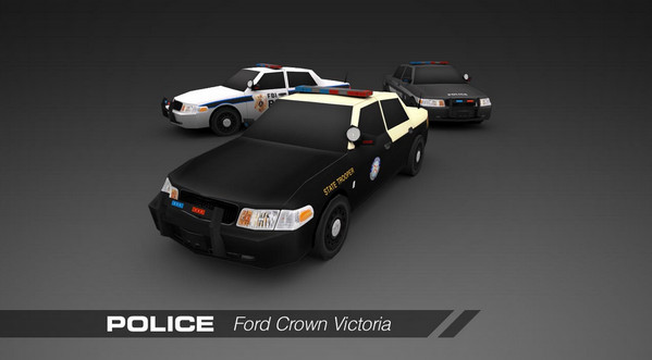 模拟城市5福特维多利亚皇冠警车MOD